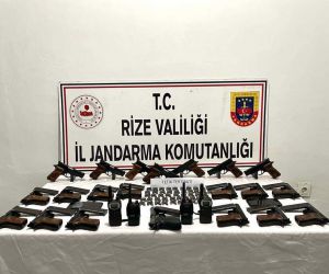 Rize’de silah kaçakçılı operasyonu: 2 gözaltı