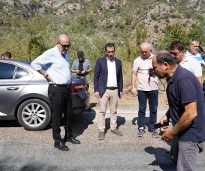 Ortaca’da Cumhurbaşkanlığı bisiklet turu güzargahında inceleme
