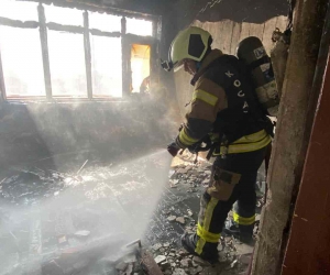 Kullanılmayan binada yangın çıktı