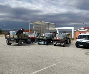 Süt soğutma tankları hak sahiplerine teslim edildi