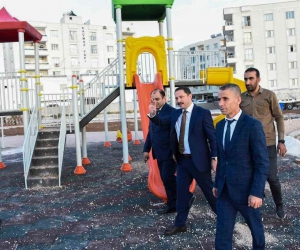 Nusaybin’de 5 bin metrekarelik alanda park çalışması başlatıldı
