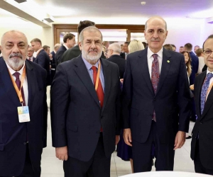 TBMM Başkanı Kurtulmuş, Avusturyalı ve Bosna-Hersekli mevkidaşlarıyla görüştü