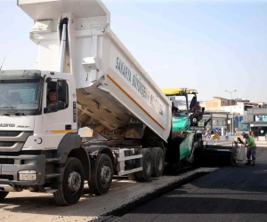 Kirişhane Caddesi’nde üstyapı çalışmaları başladı