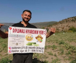 Atanamadığı için çok mutlu, turşu fabrikası kuracak