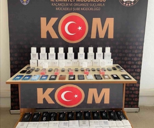 Kaçakçılık operasyonunda 350 bin TL değerinde kaçak telefon ele geçirildi