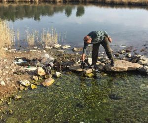 Kuşadası Dilek Yarımadası Milli Parkı’nda çevre temizliği yapıldı