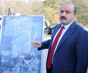 Bakan Yardımcısı Metin, Karadere Tüneli’nde incelemede bulundu
