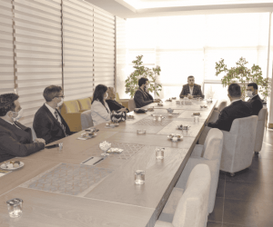 Güney Kore Büyükelçisi Mobiliyum’u ziyaret etti