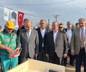 Esenköy Belediyesi’nin yeni hizmet binasının temeli atıldı