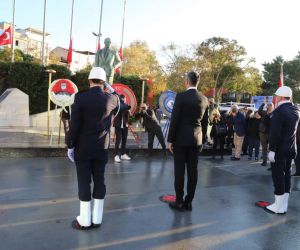 Ulu önder Atatürk 10 Kasım’da özlem ve minnetle Kartal’da anıldı