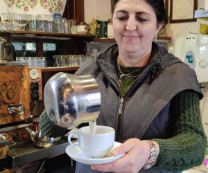 Manda sütünden salep yaptı, çok talep görüyor