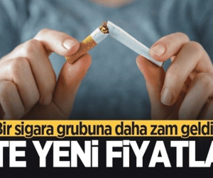 Bir sigara grubuna daha zam geldi!