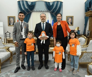 Başkan Aktaş’ın özel konukları