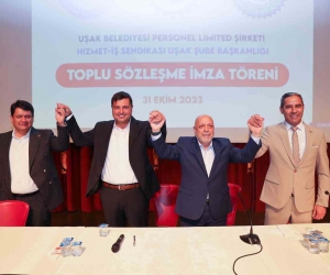 Uşak Belediyesinden personelin yüzünü güldürecek müjde
