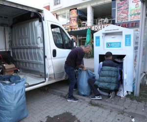 Bingöl’de iki haftada 3 ton 652 kilo tekstil atığı toplandı