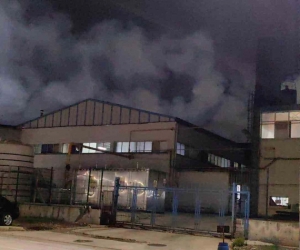 Bursa’da tekstil fabrikasında yangın