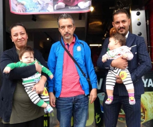 Duyarlı esnaf hasta çocuklar için elini taşın altına koydu