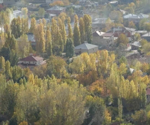 Erciş’te sonbahar güzelliği