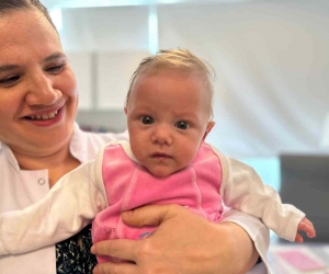 500 gram doğan Nisan bebek hayata tutundu