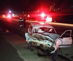 Milas-Yatağan karayoluna akla hayale sığmayan trafik kazası