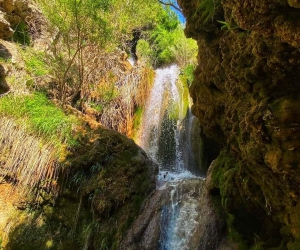 Hacıkodal Kocabor Şelalesi doğa tutkunlarının uğrak yeri oldu