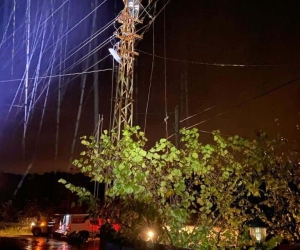 Başkent EDAŞ, fırtınanın enerji hatlarına zarar verdiği Zonguldak’ta çalışmalarını sürdürdü
