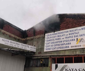 Bursa’da tekstil fabrikasında yangın