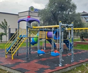 Köşk’te park ve bahçelerin bakımı yapılıyor