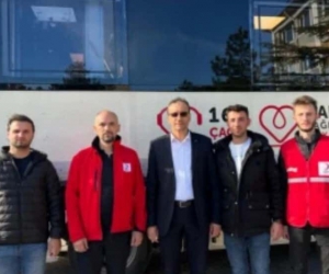 Emet’te Kızılay’a 60 ünite kan bağışı