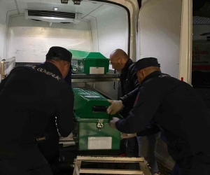 Gemi mürettebatından İsmail Kaptan’ın cenazesi ailesine teslim edildi