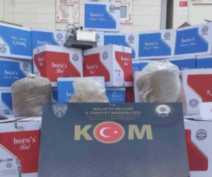 Malatya polisinden kaçak sigara operasyonu