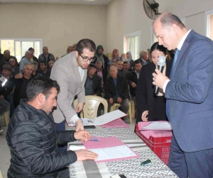Alaşehir’de 58 yıllık tapu sorunu çözüldü