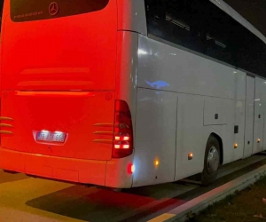 Çalıntı otobüs ile Anıtkabir gezisi İnegöl’de son buldu