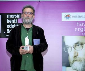 Mersin Kenti Edebiyat Ödülü, Şair, Yazar Haydar Ergülen’e verildi