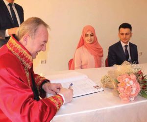 Sungurlu’da 2017 yılında 279 çift evlendi