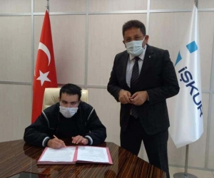 Görme engelli Erçetin İŞKUR desteği ile kendi işinin sahibi olacak