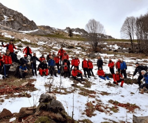 Boğazova sırtlarında arazi arama kurtarma çalışması yapıldı