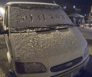 Bursa’nın Keles ilçesinde yoğun kar yağışı