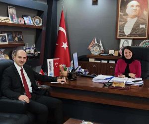 Bilecik Kültür ve Turizm Müdürü Bircan, Pazaryeri Belediye Başkanı Tekin’i ziyaret etti