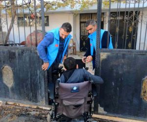 Siirt Belediyesinden engelli vatandaşlara akülü tekerlekli sandalye desteği