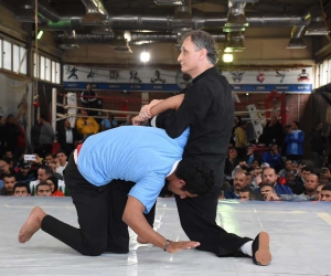 Türk dövüş ustası Sijo Yüksel Yılmaz, Kahire’de hünerlerini sergiledi