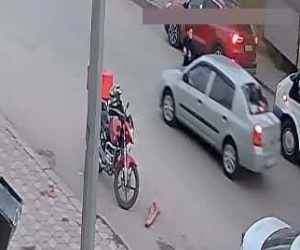 Lise öğrencisinin ölümden döndüğü kaza kamerada