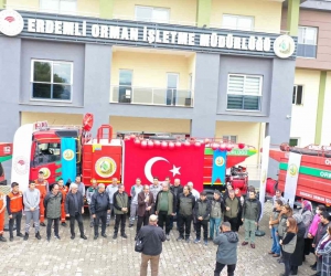 Erdemli Orman İşletme Müdürlüğüne araç desteği