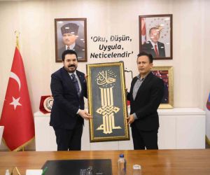 Tuzla Belediye Başkanı Yazıcı,  Ağrı Valisi Varol ve Belediye Başkanı Sayan’ı ziyaret etti