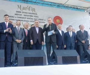 Cumhurbaşkanı Erdoğan Mardin’de güncel değeri 17,5 milyar olan projelerin açılışını yaptı