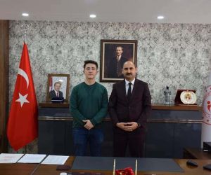 Türkiye üçüncüsünden Müdür Özdemir’e ziyaret
