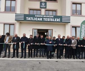 Karatay Belediyesi Tatlıcak Tesisleri yeni binası açıldı