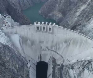 Yusufeli Barajı’nda depolanan su miktarı 32,5 milyon metreküpe ulaştı