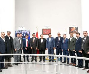 Fendoğlu ve MHP il yönetiminden Gürkan’a ziyaret
