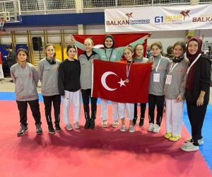 Eskişehirli milli sporcular Bosna Hersek’te 7 madalya ile döndü